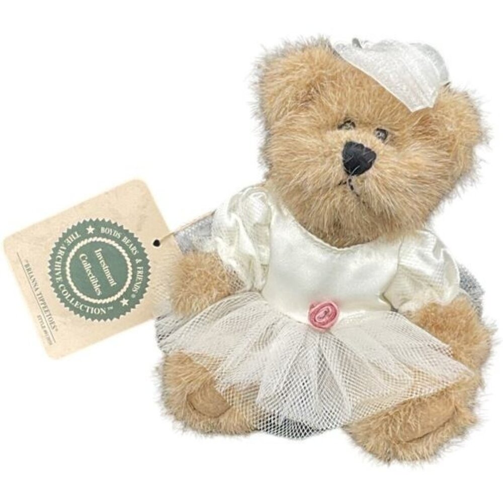 Boyds Bears Bearwear Investment Collectibles Brianna Tippetoes Plush 6"
